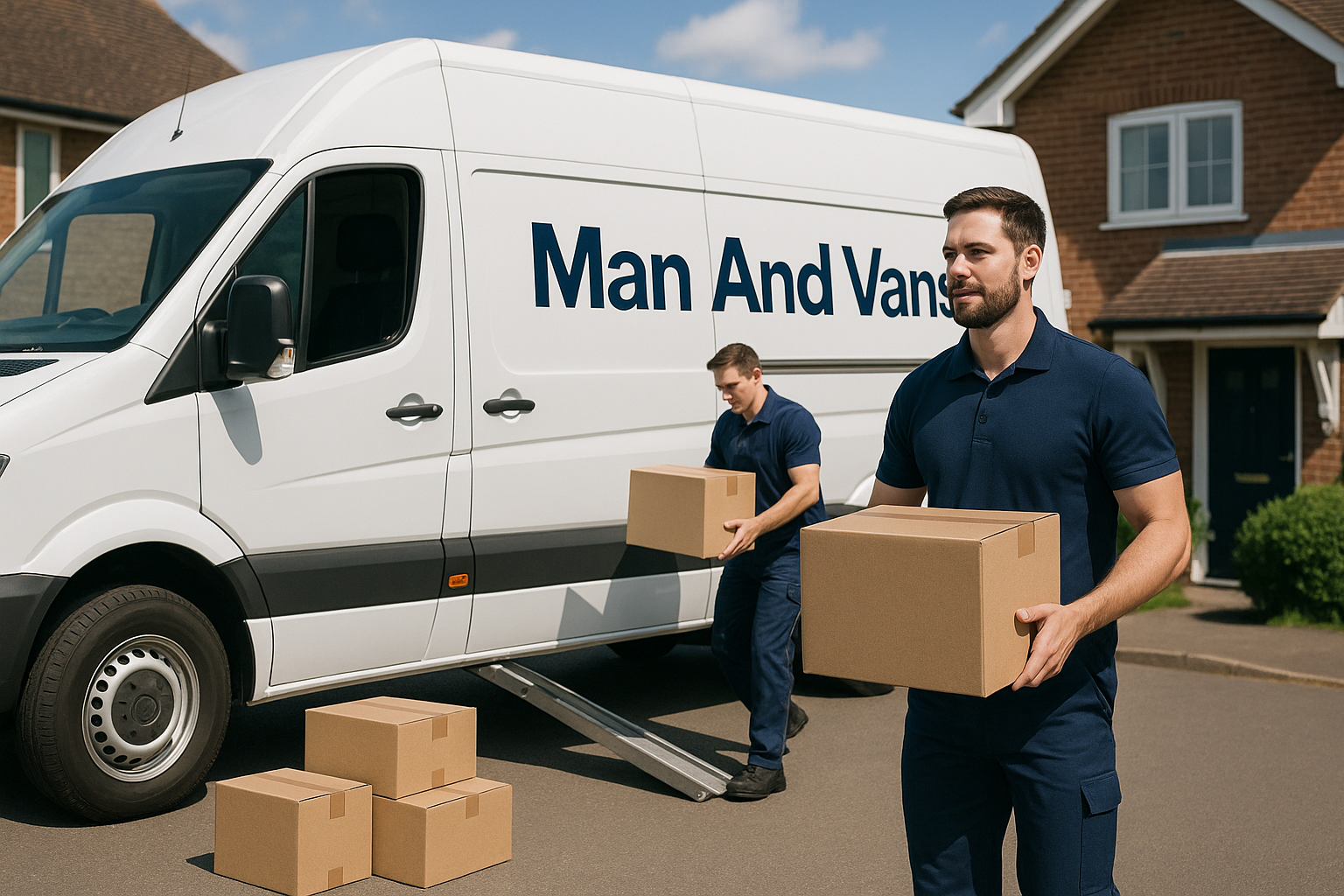Professional Moving Van